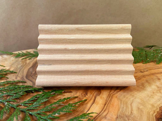 Natural Beech Wood Soap Dish